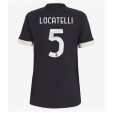 Juventus Manuel Locatelli #5 Tredjedrakt Kvinner 2023-24 Kortermet